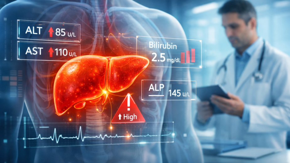 Increased Liver Function Tests ICD